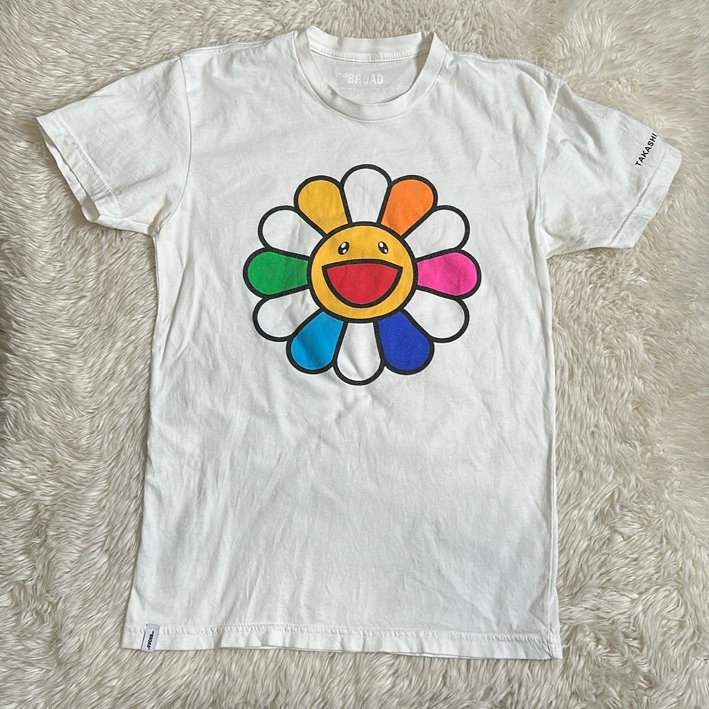 Takashi Murakami x The broad logo tee